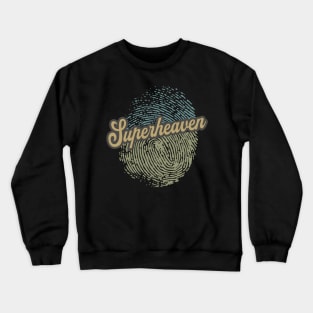 Superheaven Fingerprint Crewneck Sweatshirt